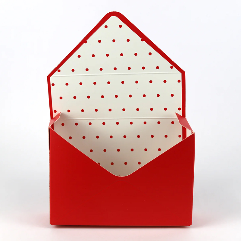 Flower Box Envelope 20 x 30cm (Un) Vermelho